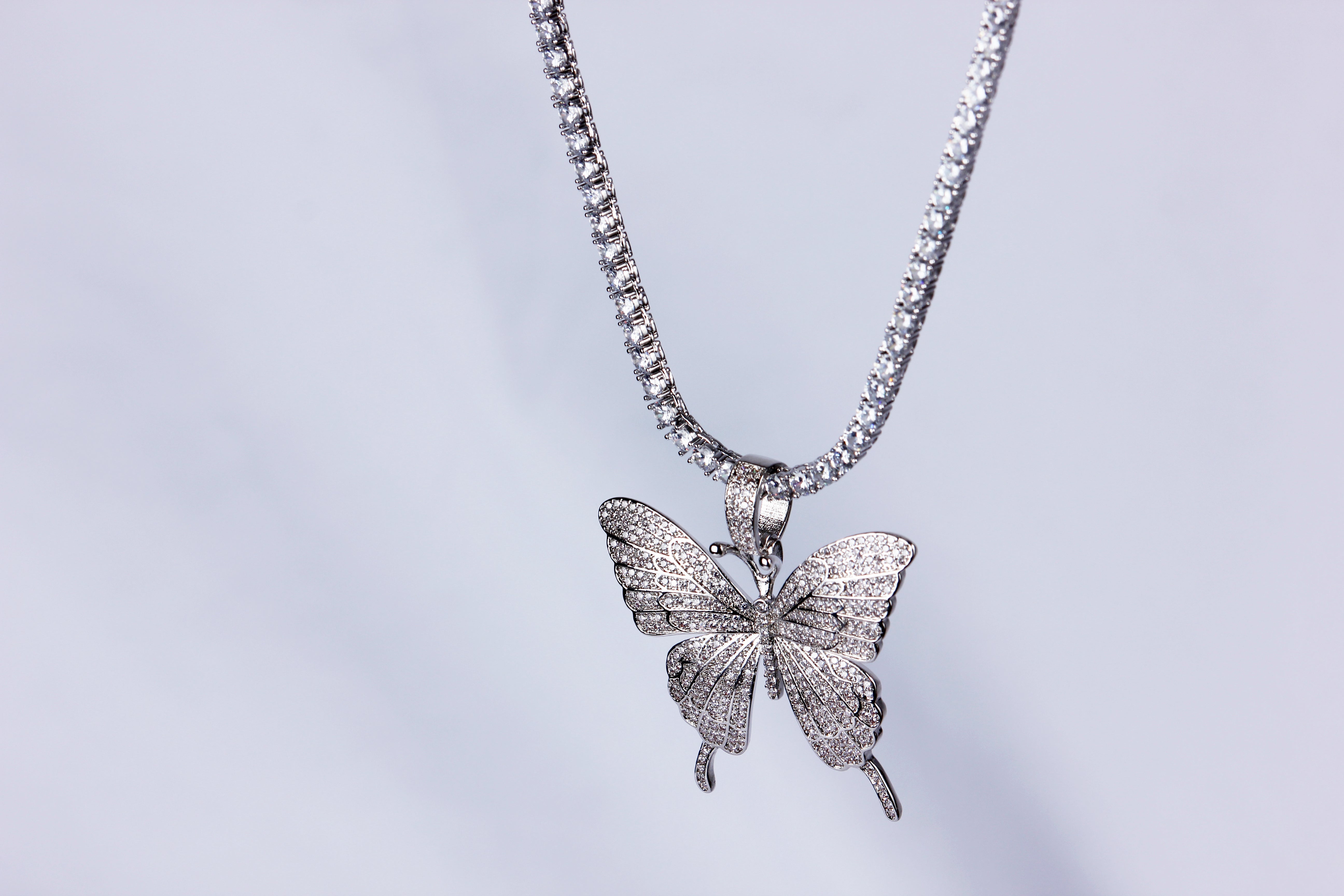 Expnsv Butterfly Necklace