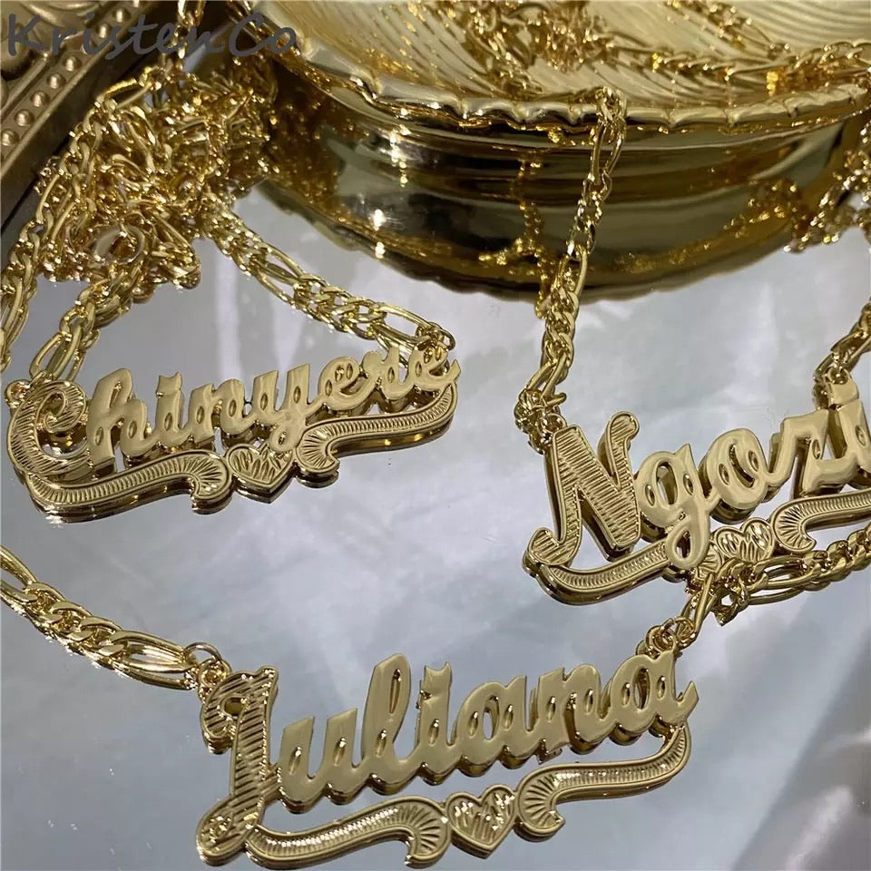 “Zoe” Custom Name Chain