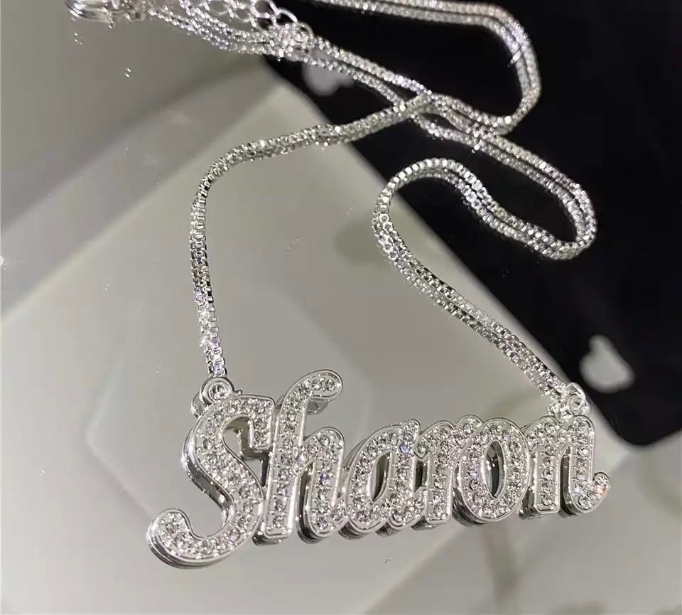 “Lovely” Custom Name Chain