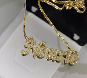 “Lovely” Custom Name Chain