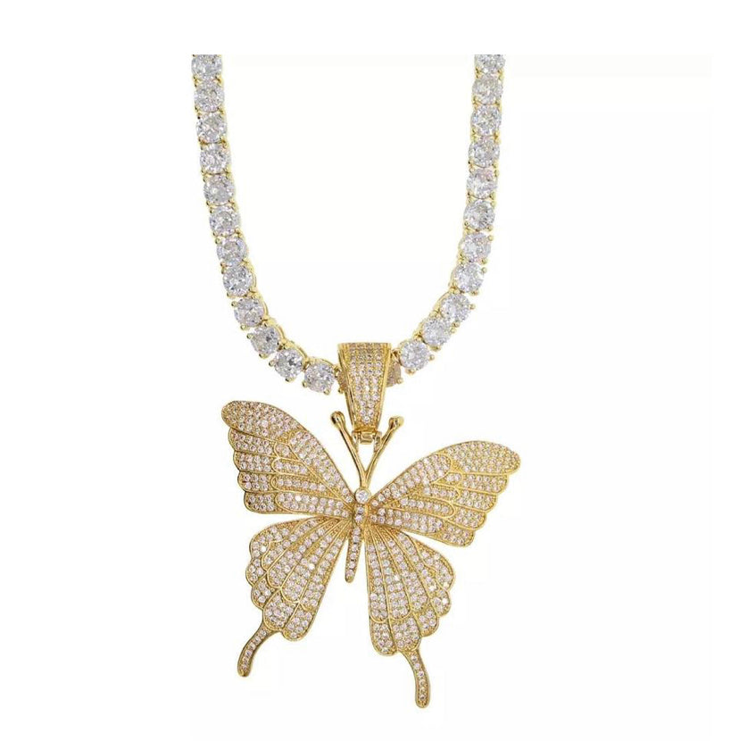 Expnsv Butterfly Necklace